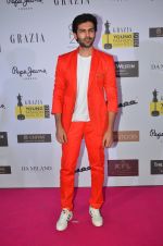 Kartik Aaryan at Grazia Young Fashion Awards 2016 Red Carpet on 7th April 2016